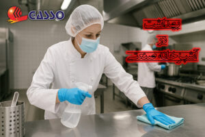 رعایت اصول بهداشتی در طراحی آشپزخانه صنعتی