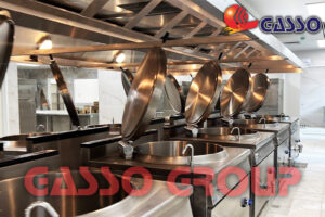 تولید دیگ پخت صنعتی در کارخانه گازسو با استانداردهای بینالمللی